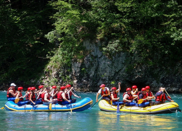 rafting
